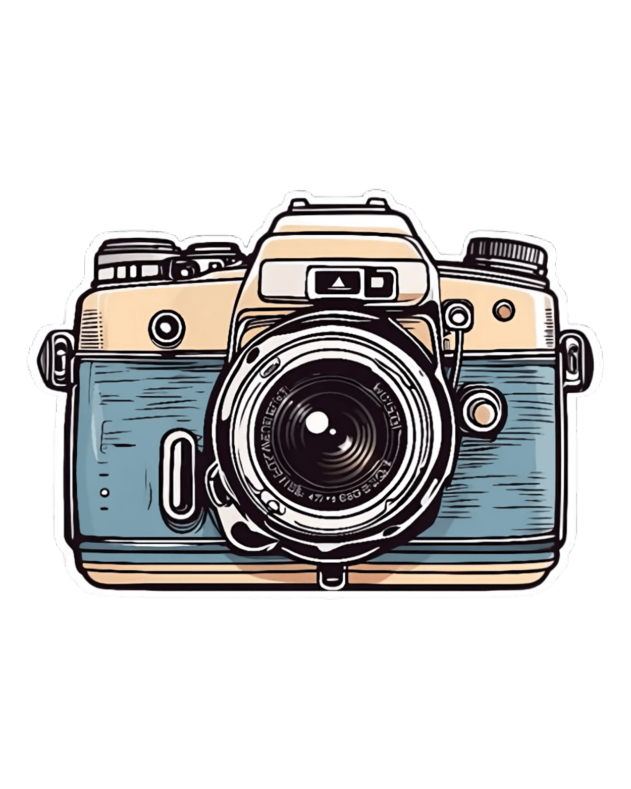 Camera Vector Sticker